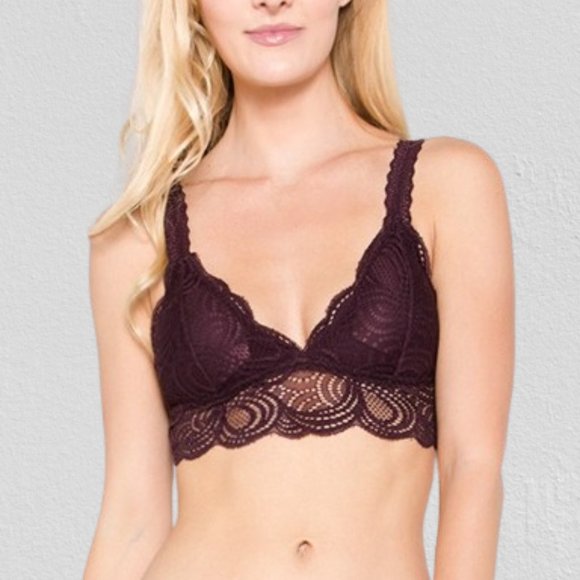 Coral All Lace Bralette - Picture 11 of 11